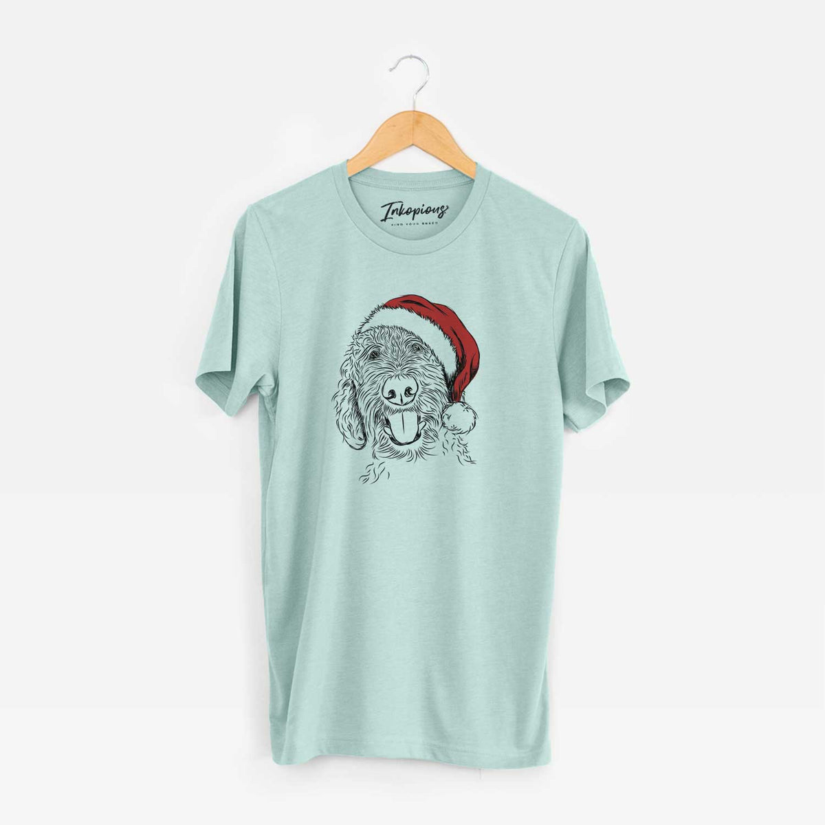 Santa Dixie the Doodle - Unisex Crewneck