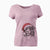 Santa Dizzy the Border Collie - Women's V-neck Shirt