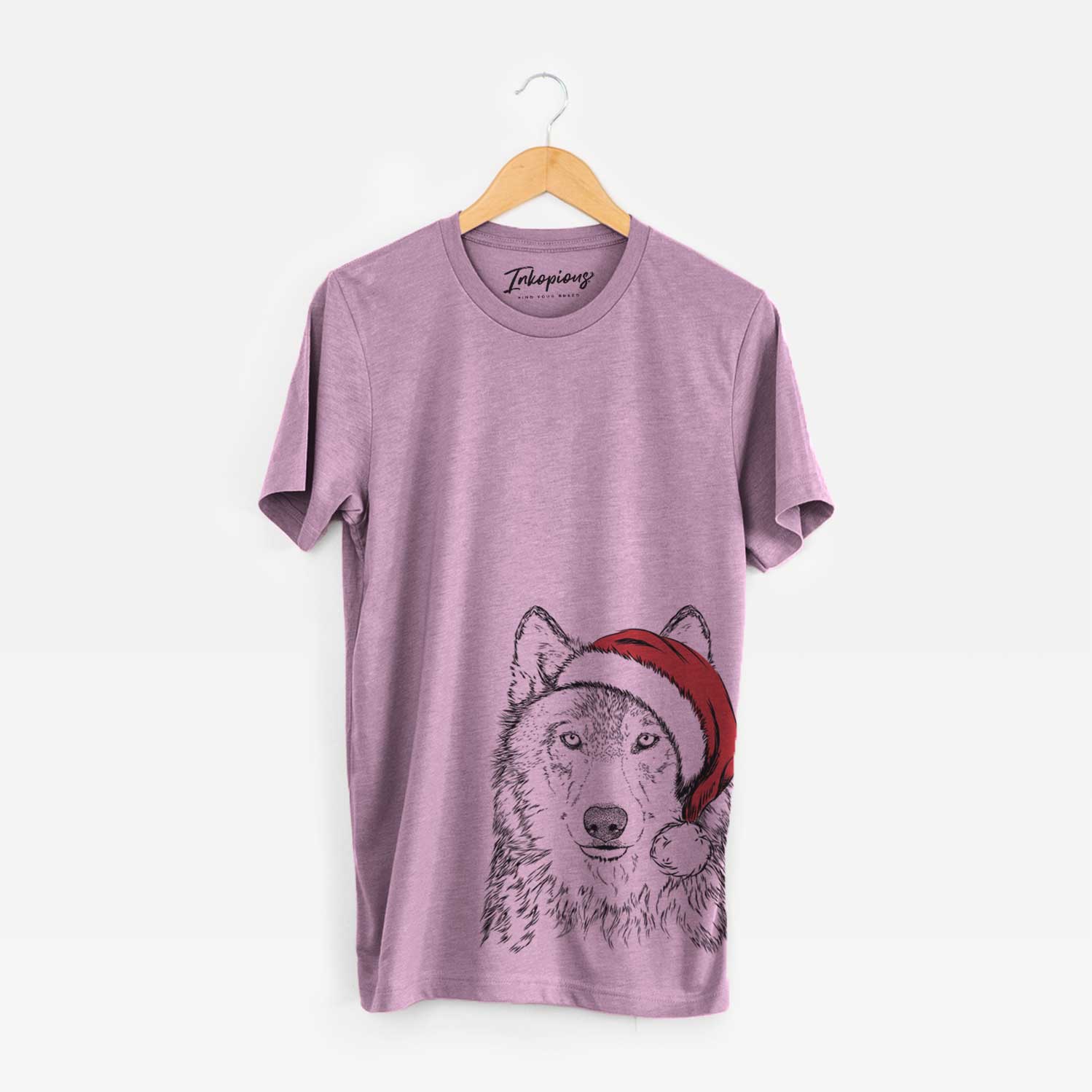 Santa Django the Grey Wolf - Unisex Crewneck