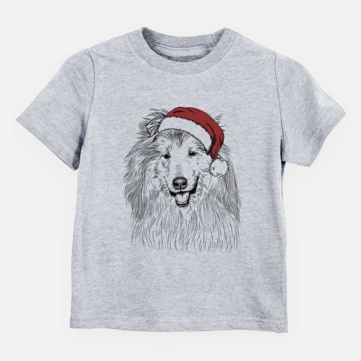 Santa Donnan the Rough Collie - Kids/Youth/Toddler Shirt