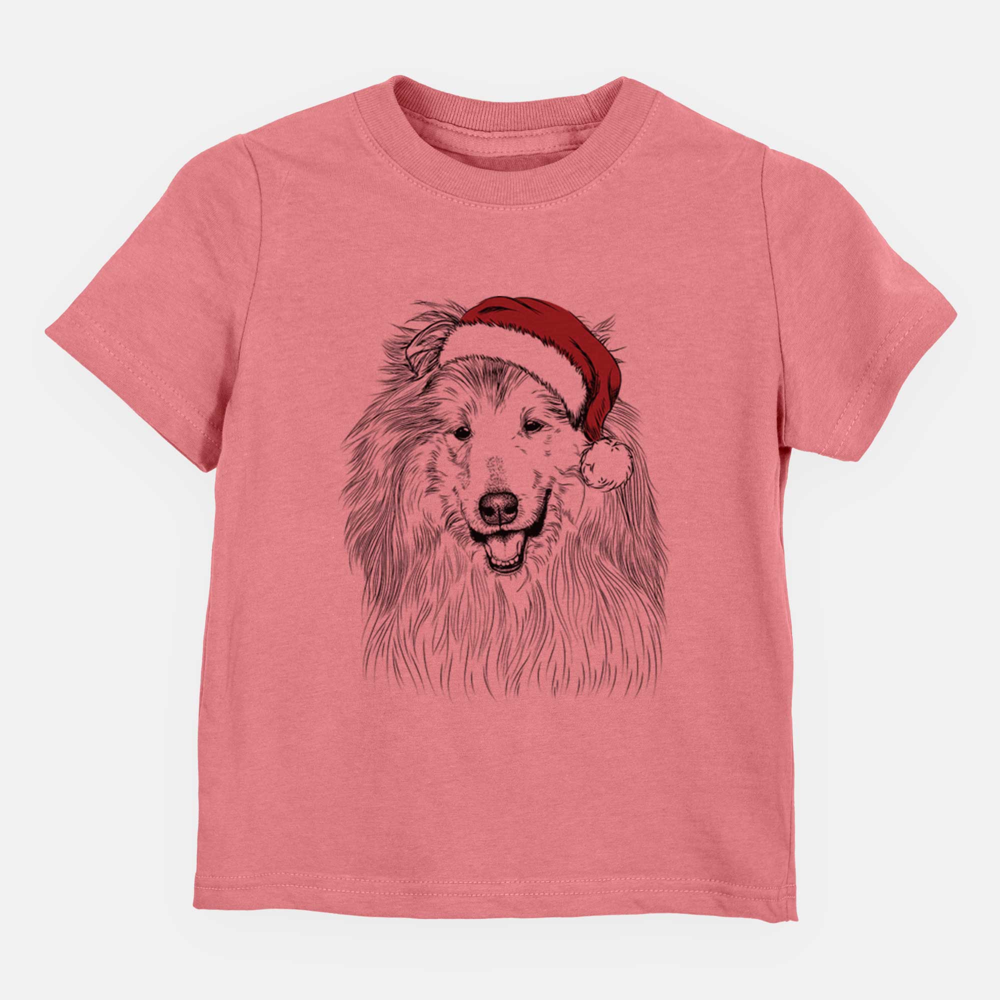 Santa Donnan the Rough Collie - Kids/Youth/Toddler Shirt