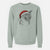 Santa Dora the Tabby Cat - Unisex Pigment Dyed Crew Sweatshirt