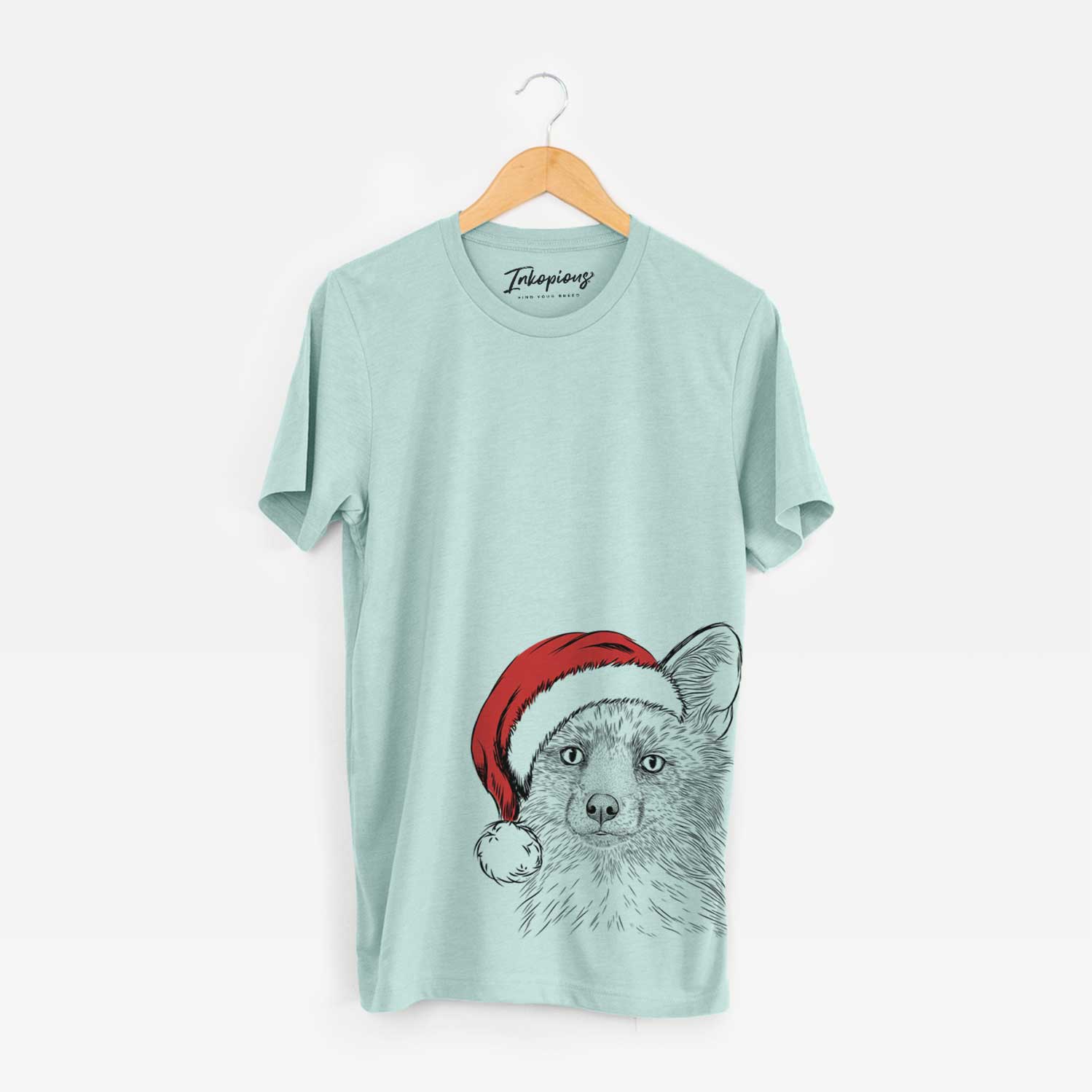 Santa Drax the Red Fox - Unisex Crewneck