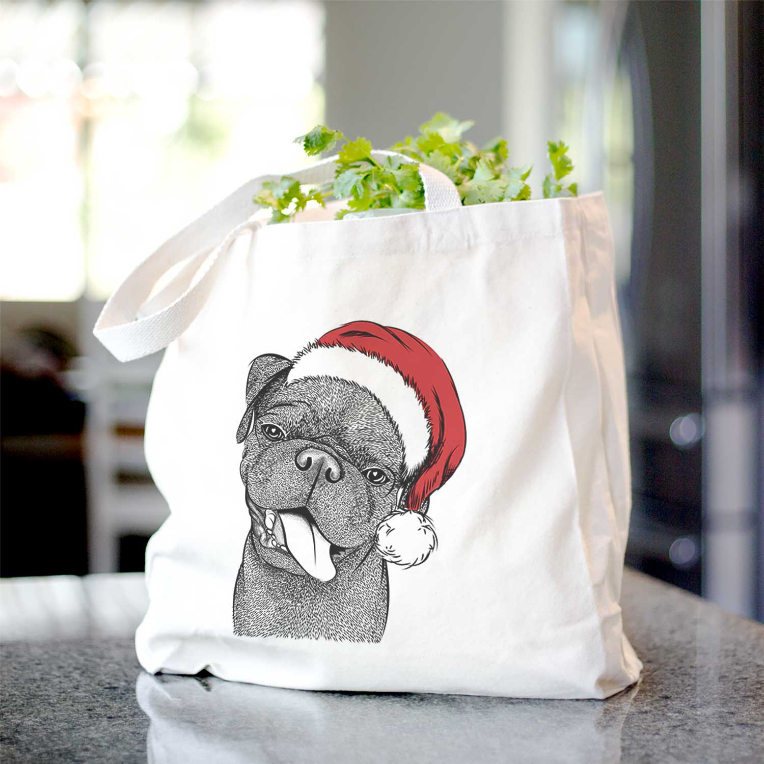 Dudley Danger the Pug - Tote Bag