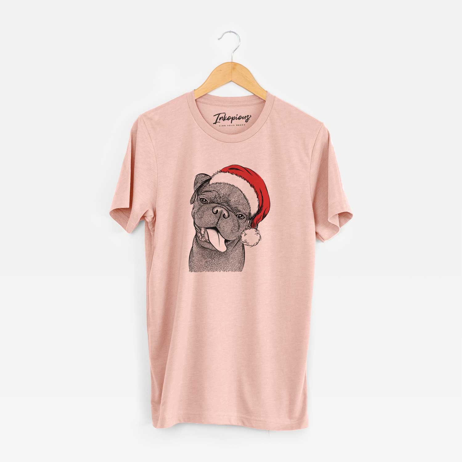 Santa Dudley Danger the Pug - Unisex Crewneck