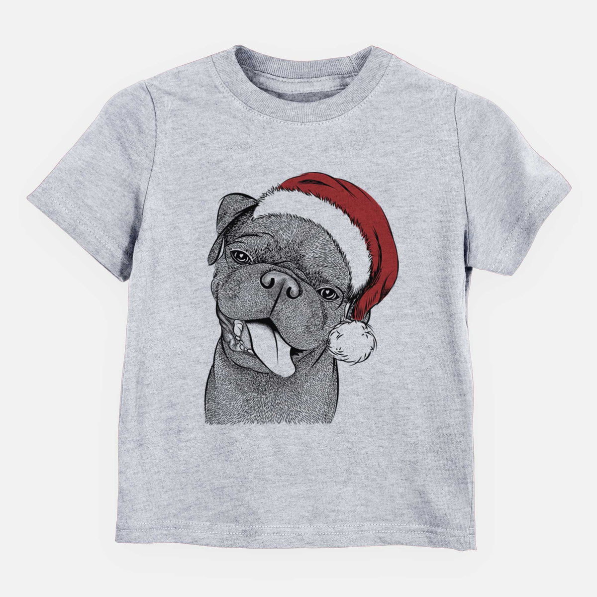 Santa Dudley Danger the Pug - Kids/Youth/Toddler Shirt