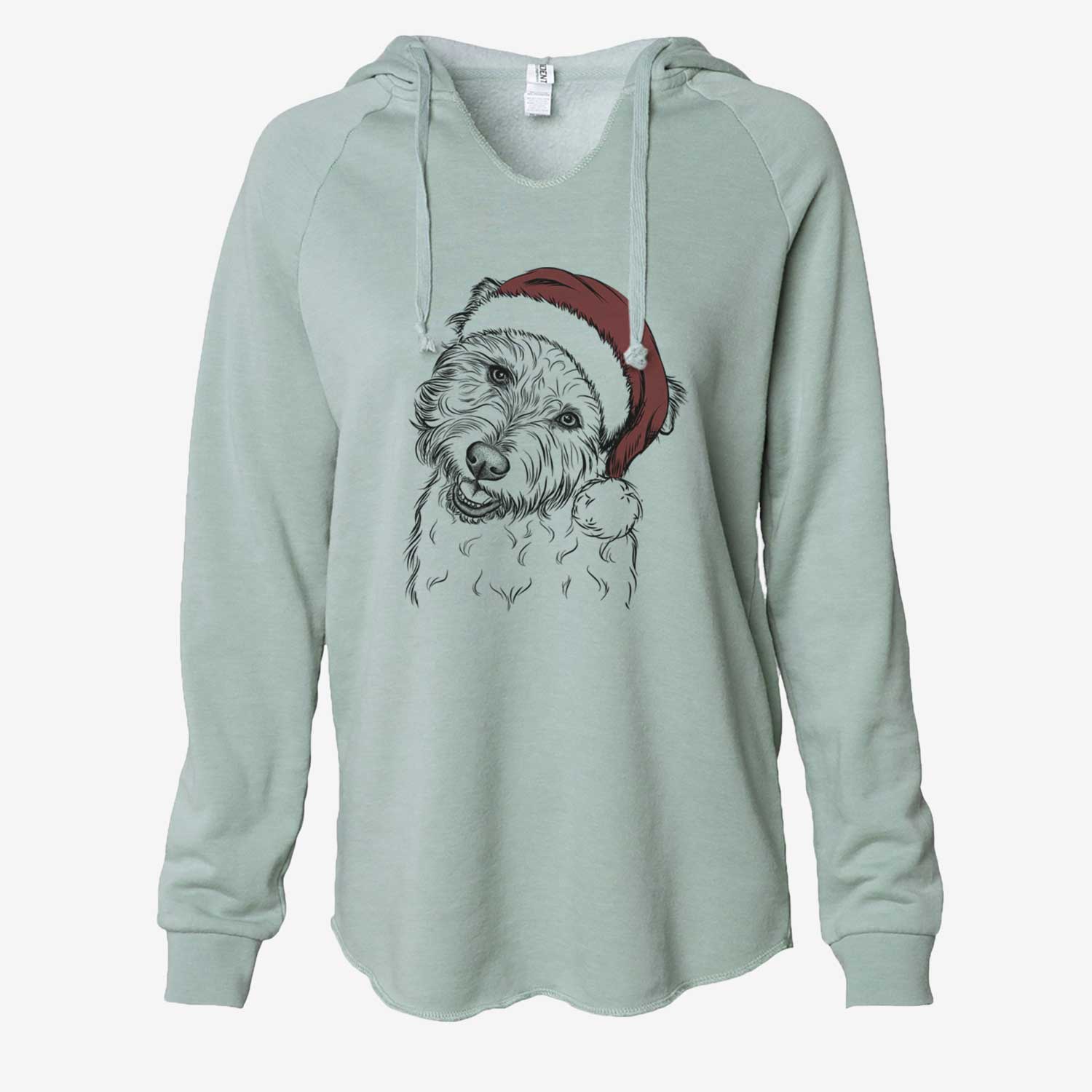 Duffy the Glen of Imaal Terrier - Cali Wave Hooded Sweatshirt