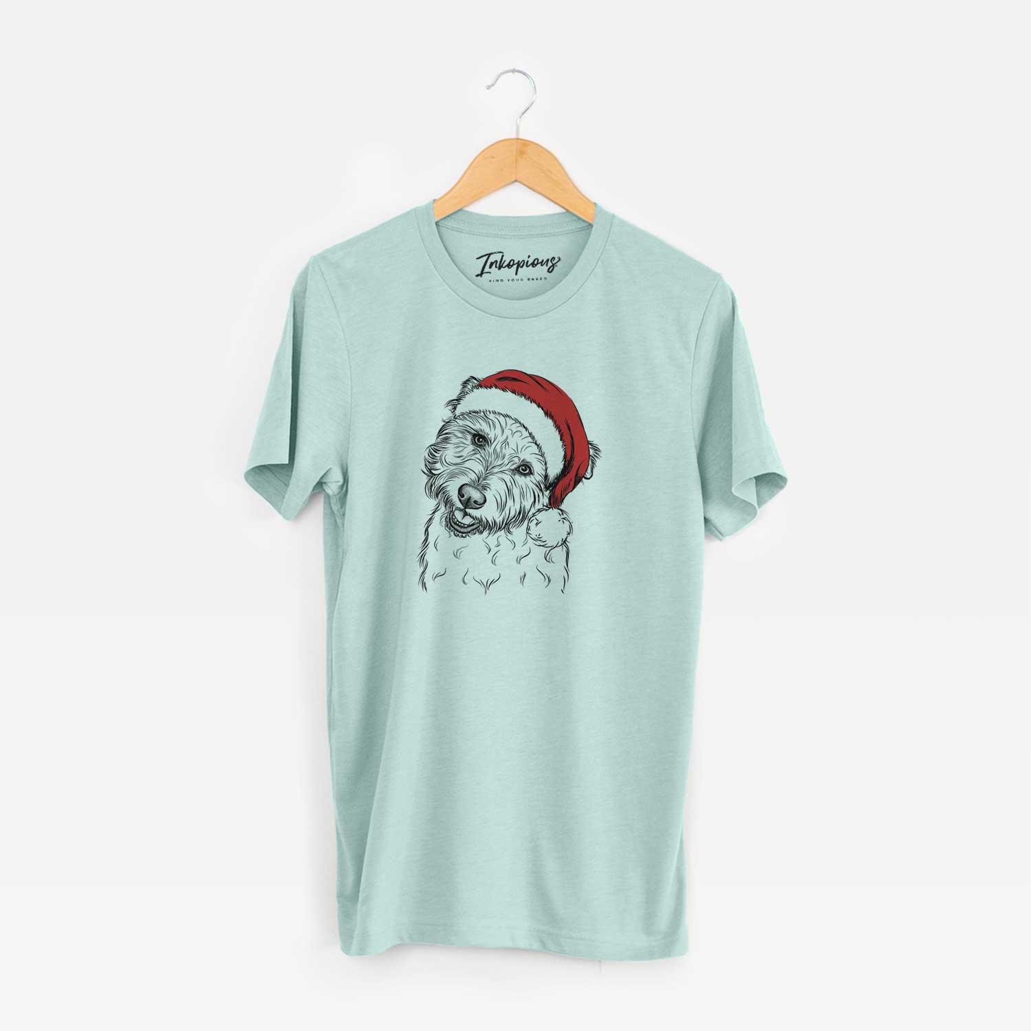 Santa Duffy the Glen of Imaal Terrier - Unisex Crewneck