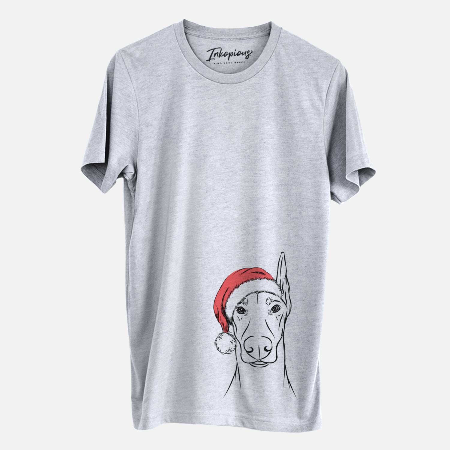 Santa Duke the Doberman Pinscher - Unisex Crewneck
