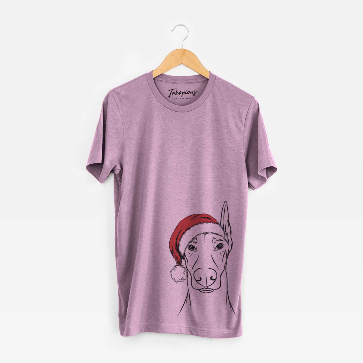 Santa Duke the Doberman Pinscher - Unisex Crewneck