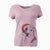 Santa Duke the American Staffordshire Terrier Mix - Women's V-neck Shirt