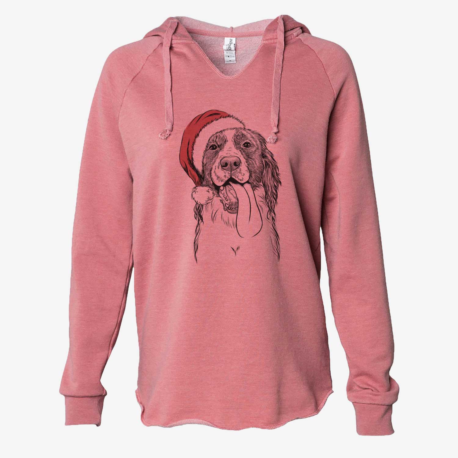 Duke the English Springer Spaniel - Cali Wave Hooded Sweatshirt