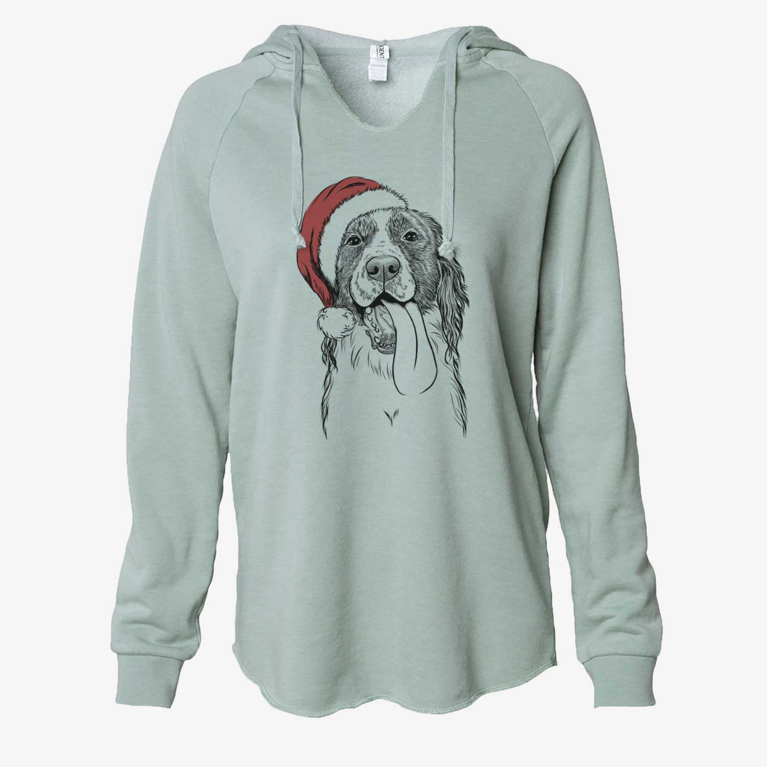 Duke the English Springer Spaniel - Cali Wave Hooded Sweatshirt