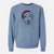 Santa Duke the Yellow Lab - Unisex Pigment Dyed Crew Sweatshirt