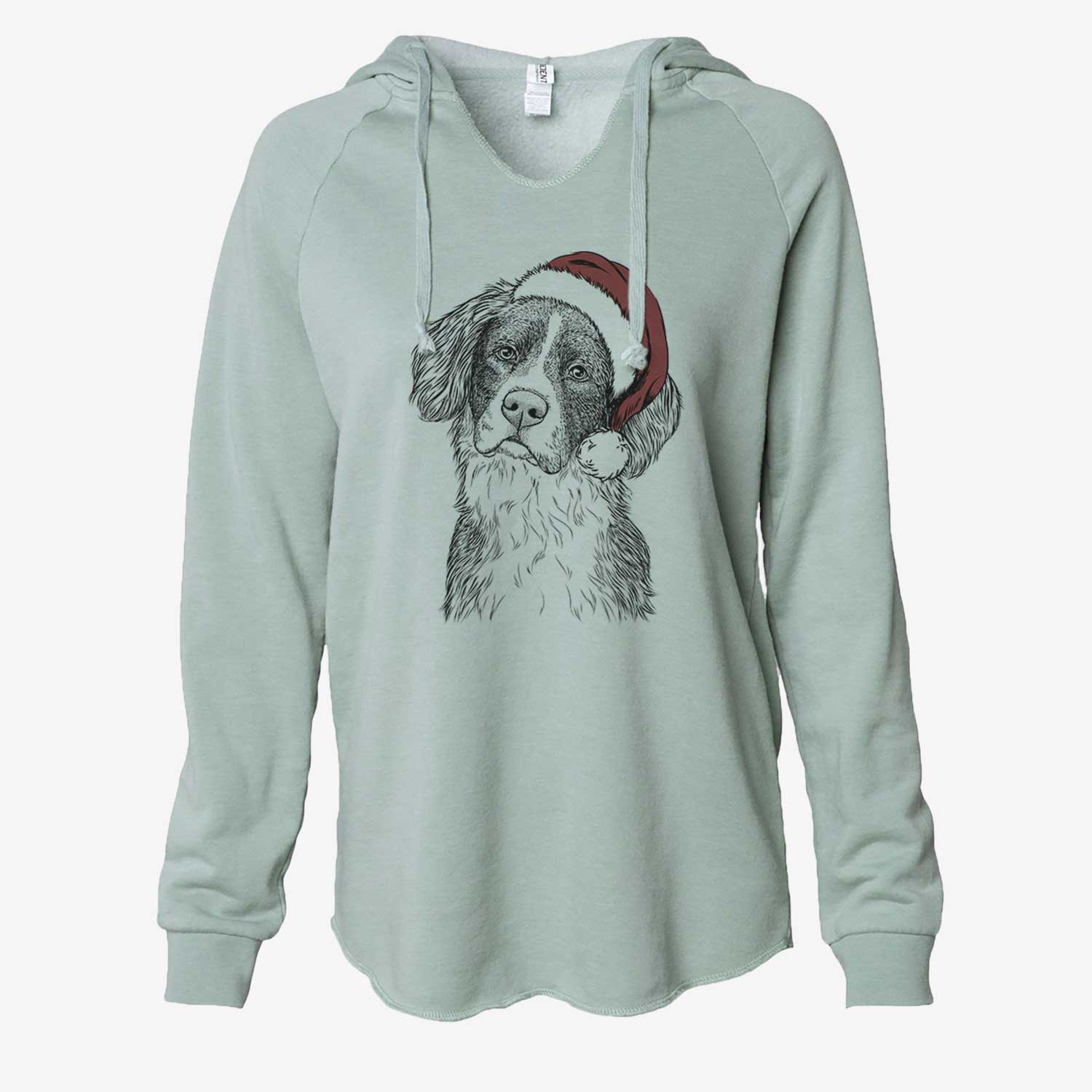 Dulce the Drentsche Patrijshond - Cali Wave Hooded Sweatshirt