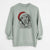 Santa Duncan the Golden Retriever - Unisex Pigment Dyed Crew Sweatshirt