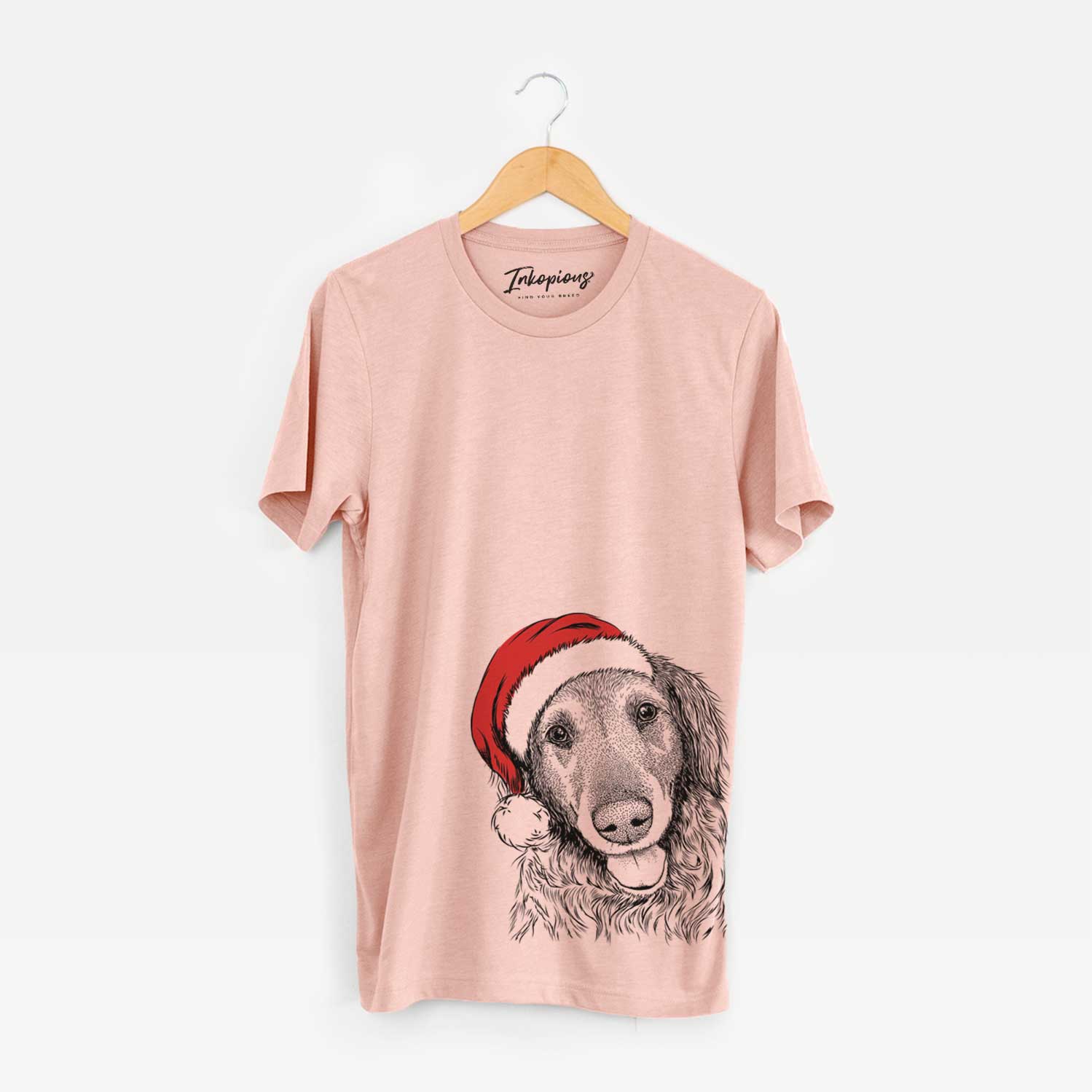 Santa Duncan the Golden Retriever - Unisex Crewneck