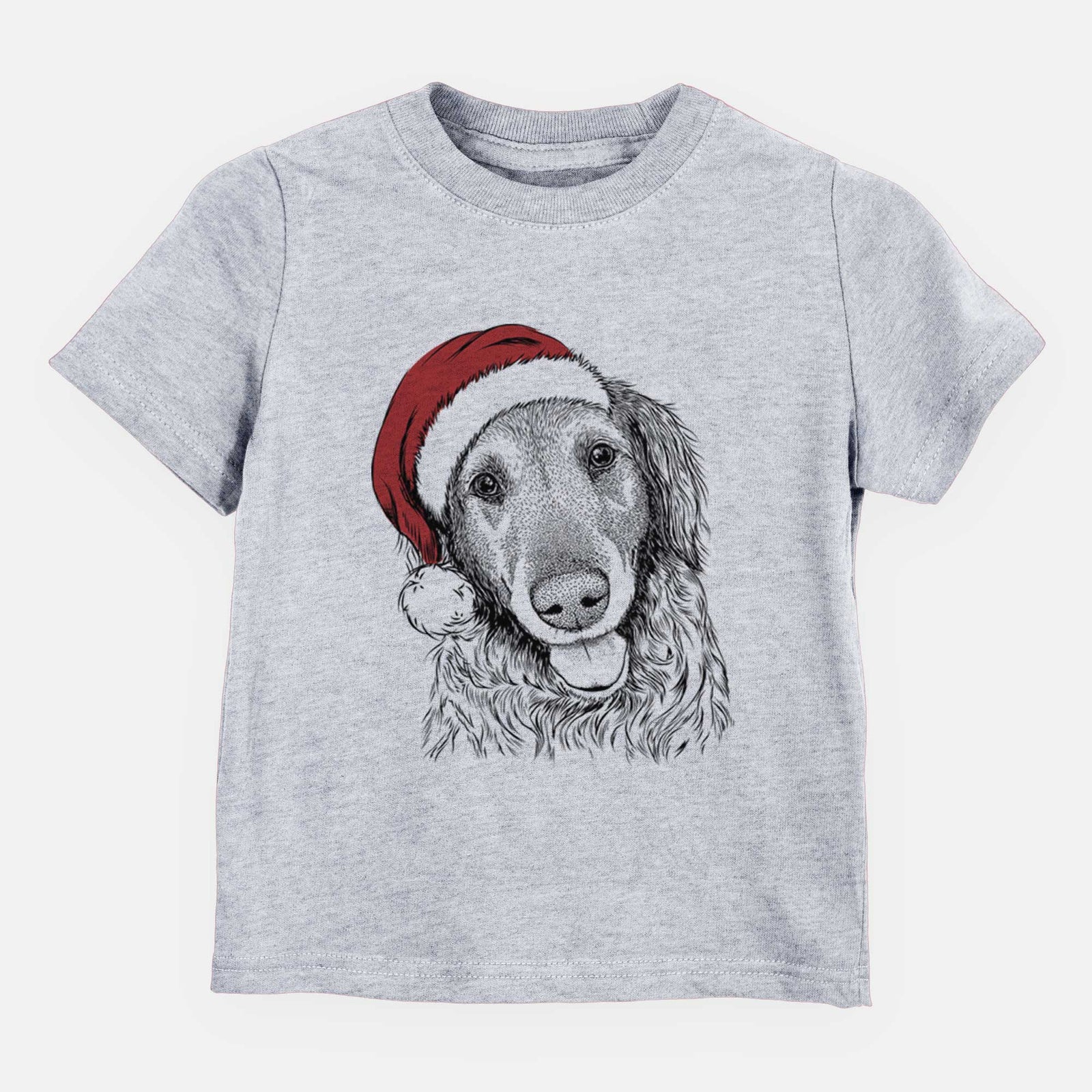 Santa Duncan the Golden Retriever - Kids/Youth/Toddler Shirt