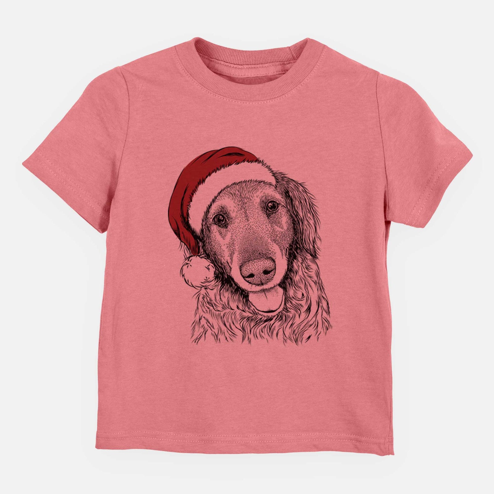 Santa Duncan the Golden Retriever - Kids/Youth/Toddler Shirt