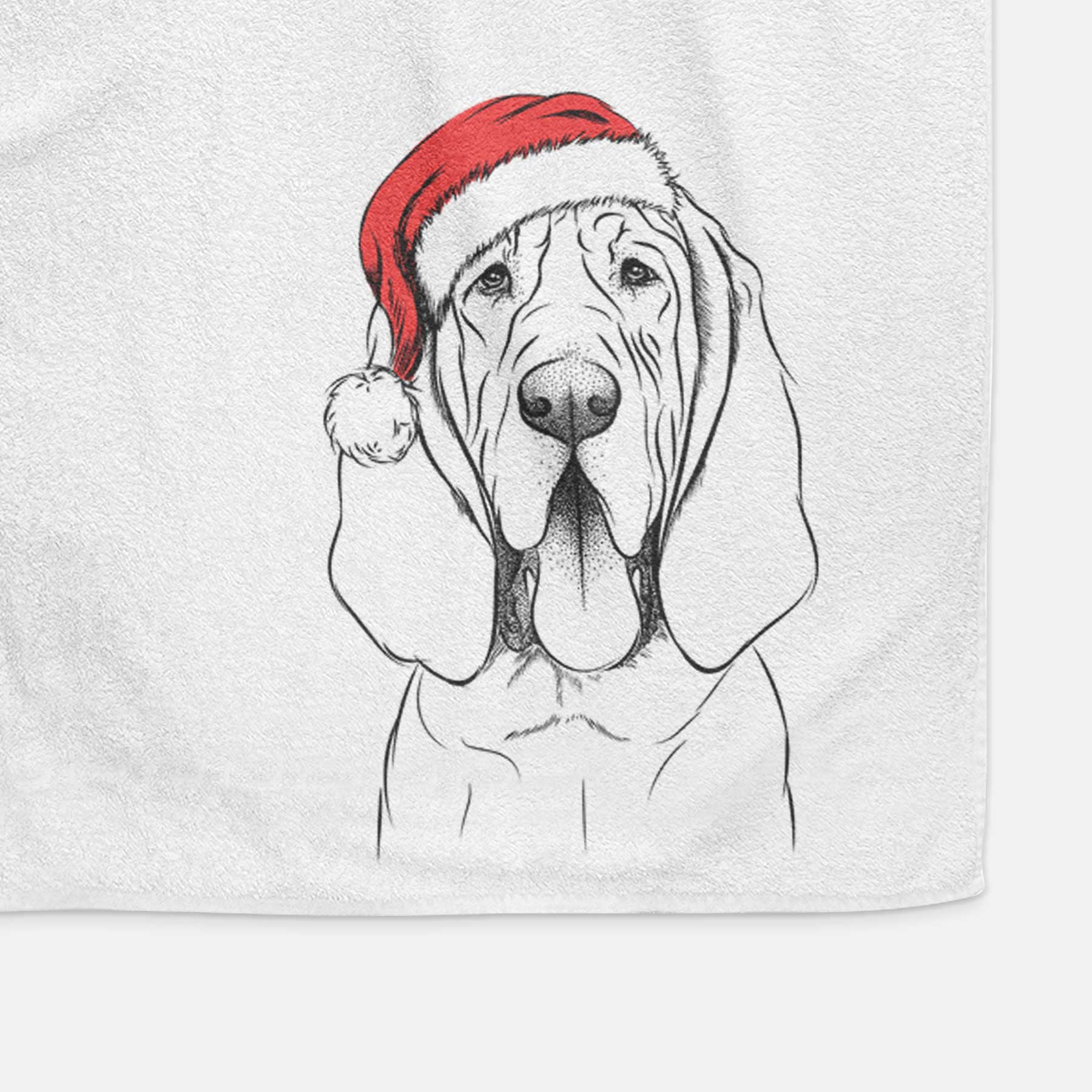 Earl the Bloodhound Decorative Hand Towel