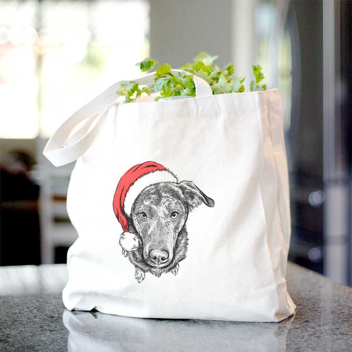 Echo the Pitbull Beagle Mix - Tote Bag