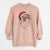 Santa Ed the Tibetan Spaniel - Unisex Pigment Dyed Crew Sweatshirt