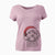 Santa Edgar the Shihpoo - Women's V-neck Shirt