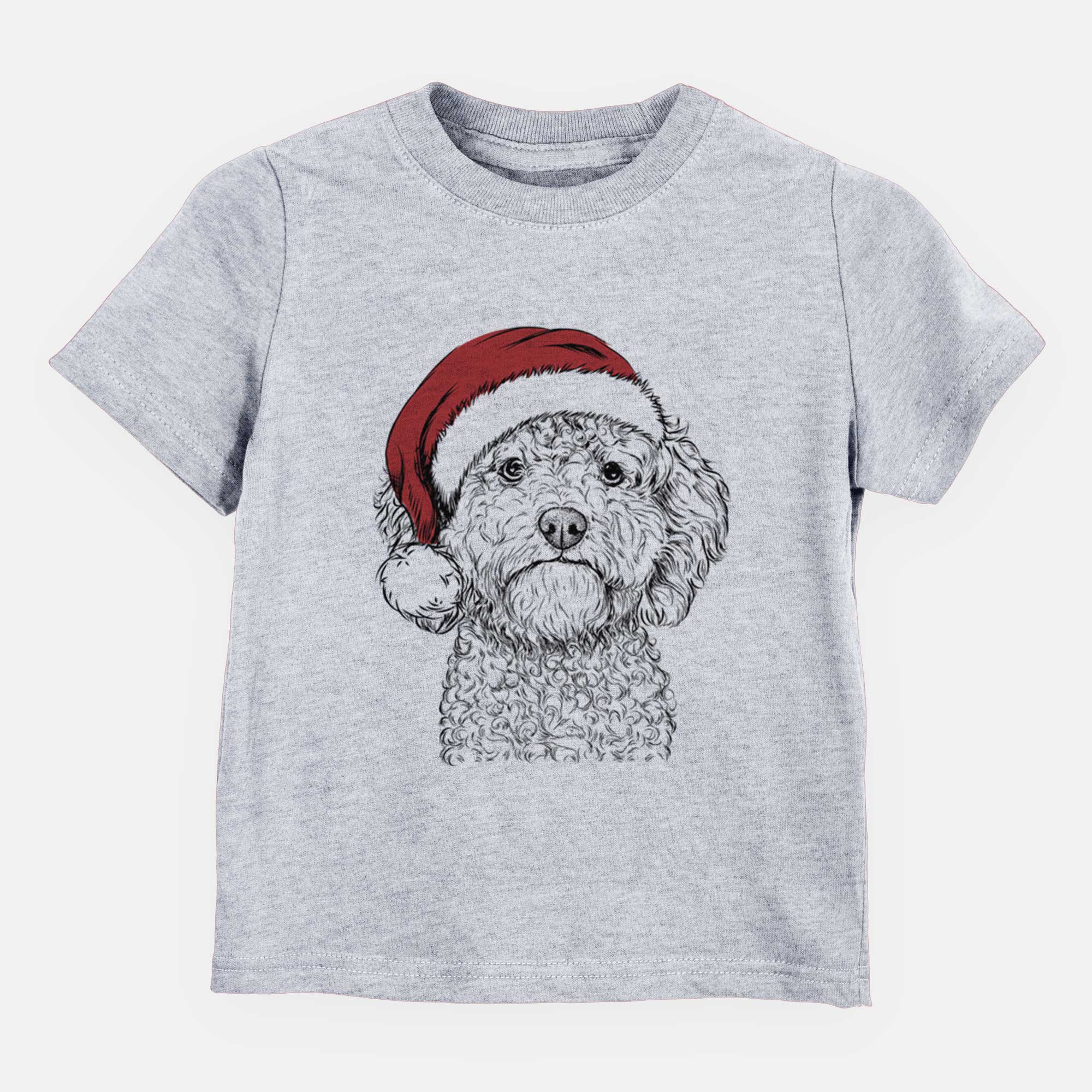 Santa Edgar the Shihpoo - Kids/Youth/Toddler Shirt