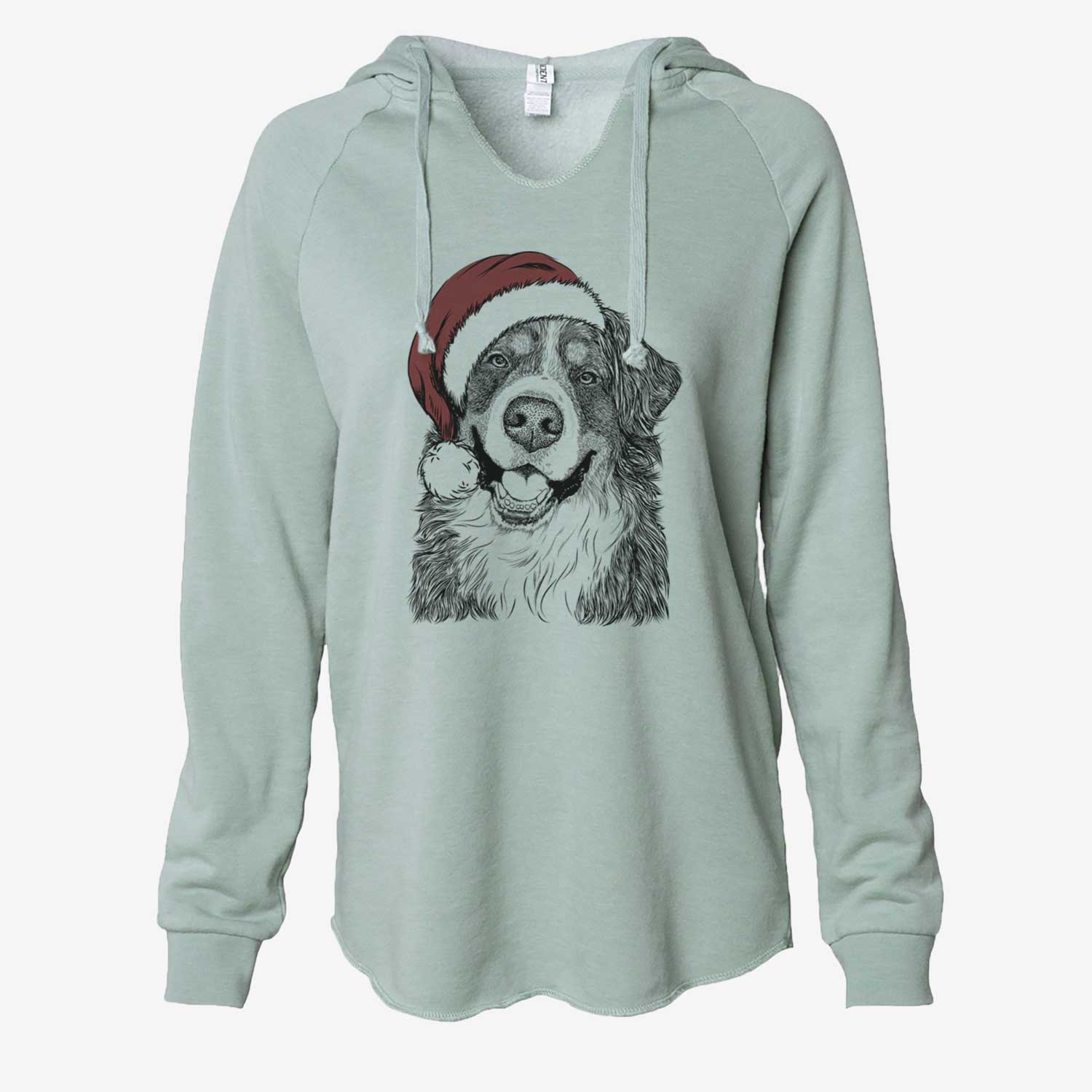 Eiger the Bernese Mountain Dog - Cali Wave Hooded Sweatshirt