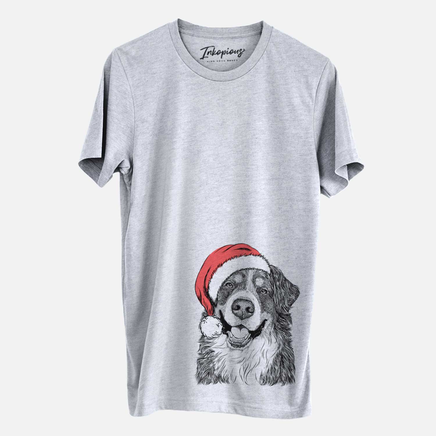 Santa Eiger the Bernese Mountain Dog - Unisex Crewneck