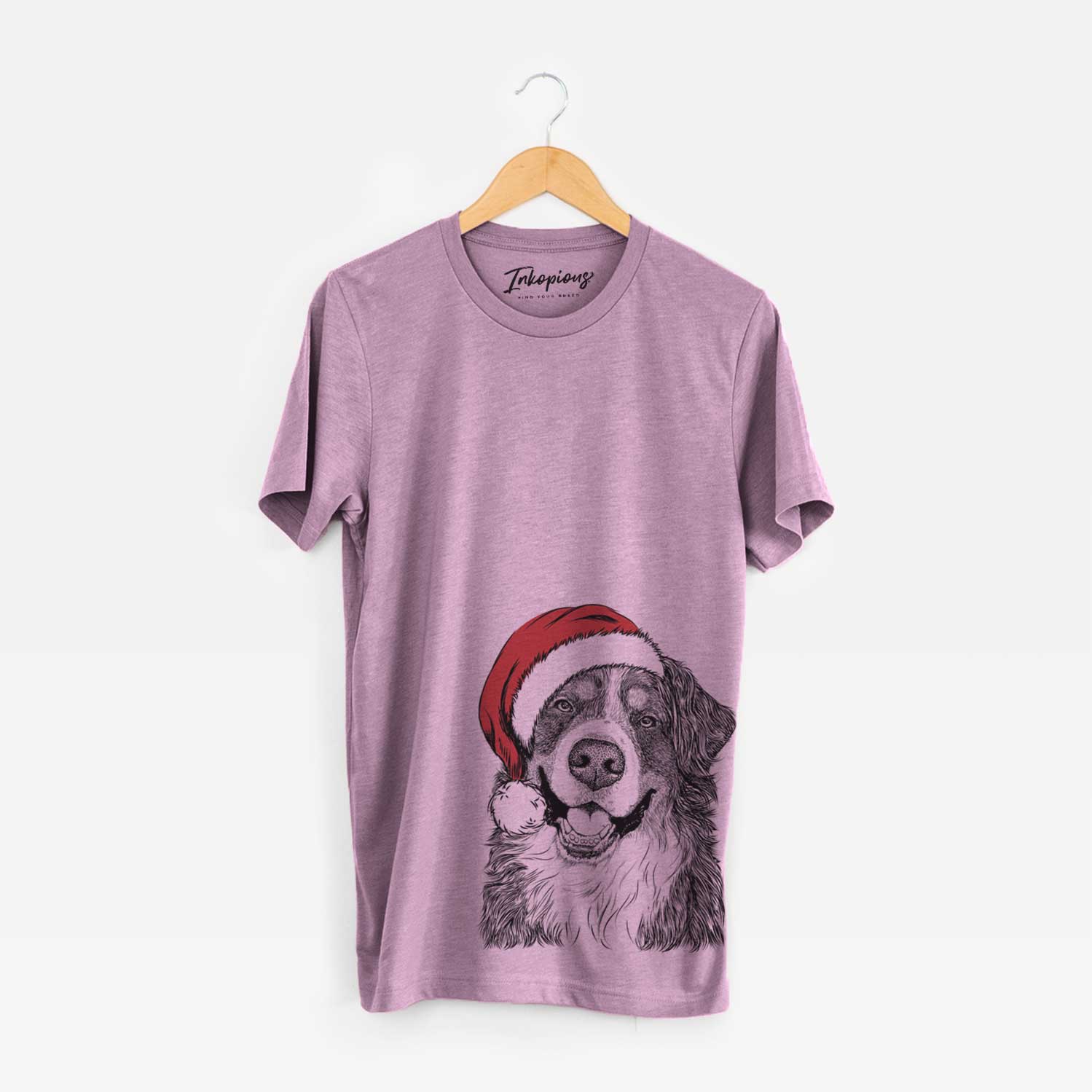 Santa Eiger the Bernese Mountain Dog - Unisex Crewneck