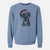 Santa Eli the Great Dane - Unisex Pigment Dyed Crew Sweatshirt