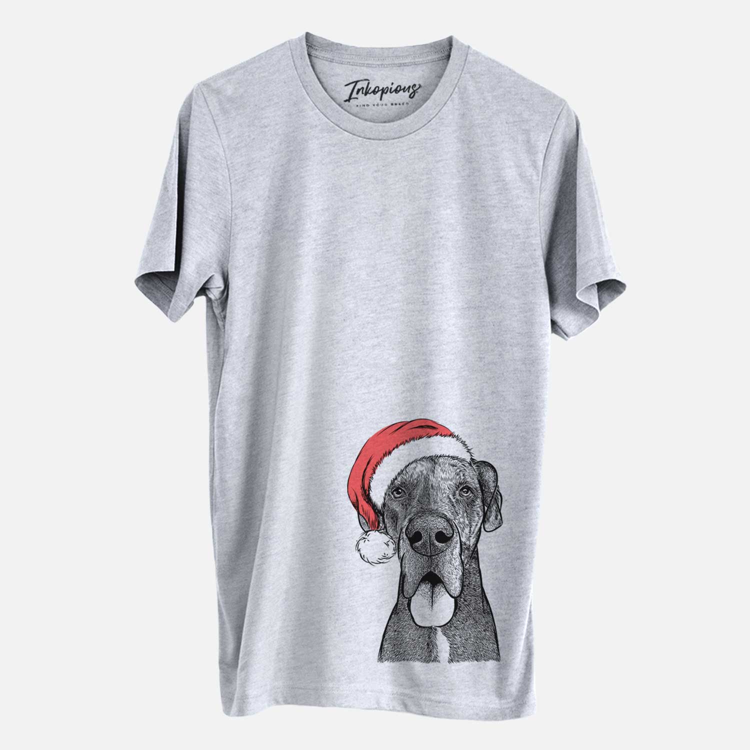 Santa Eli the Great Dane - Unisex Crewneck