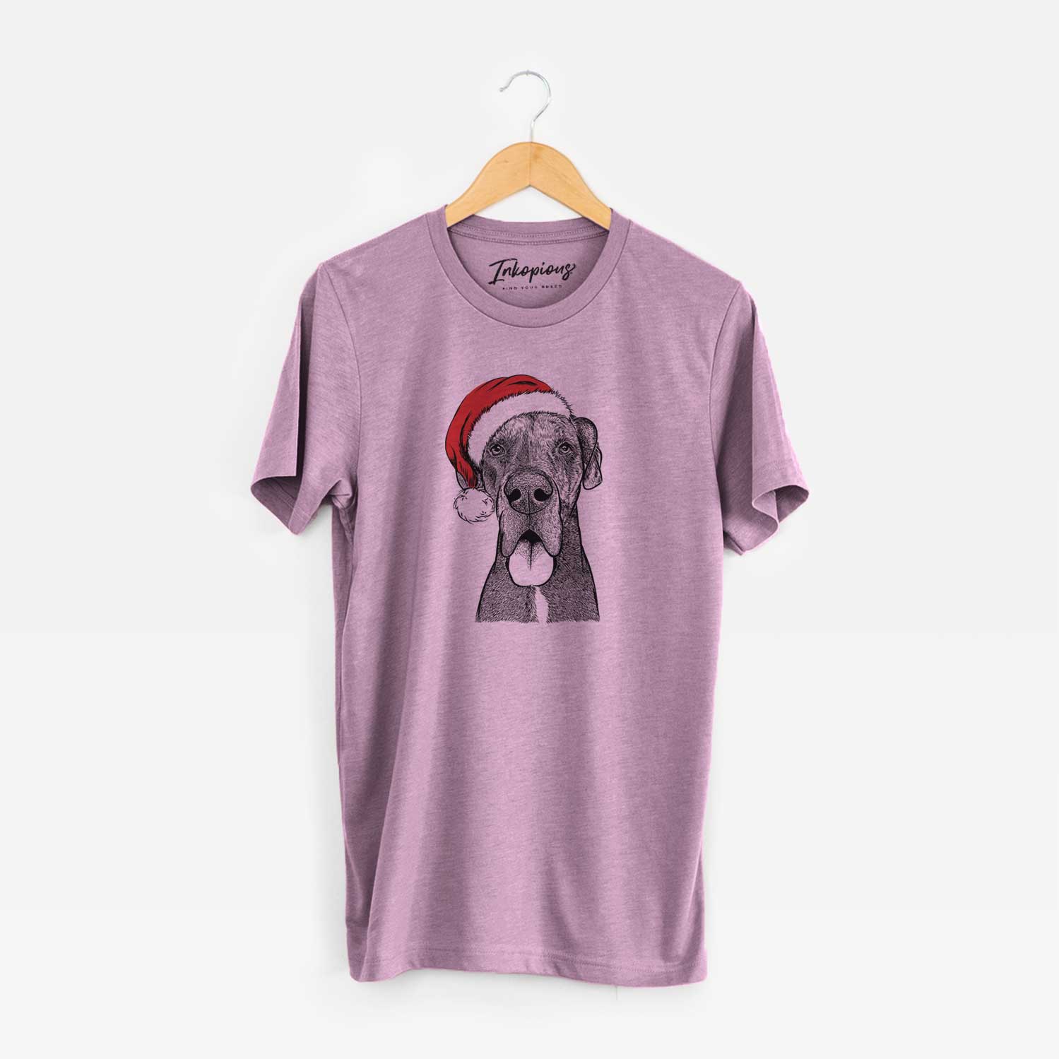 Santa Eli the Great Dane - Unisex Crewneck