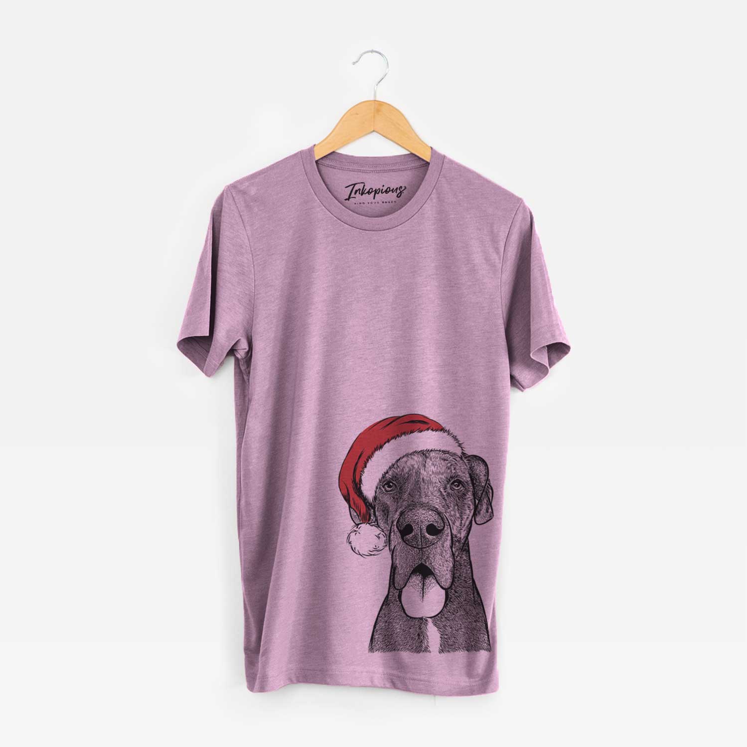 Santa Eli the Great Dane - Unisex Crewneck