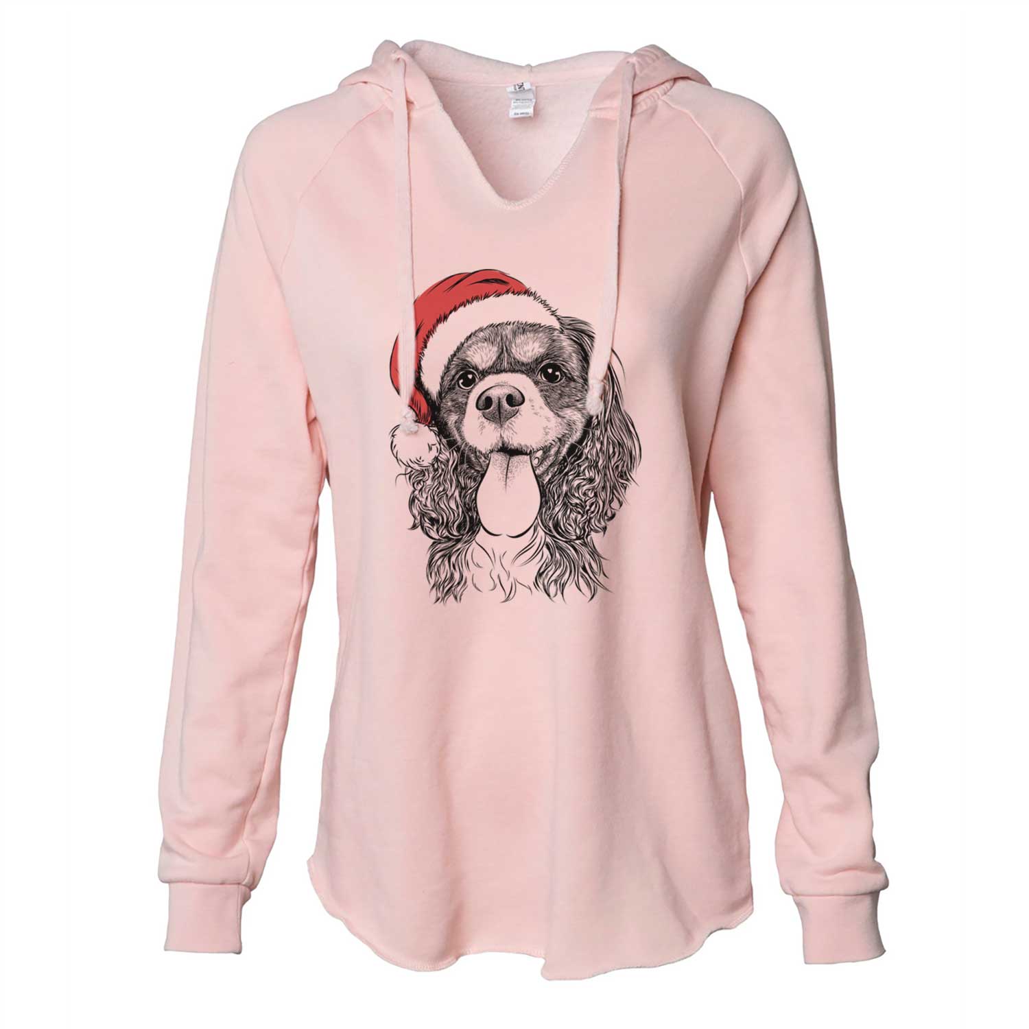 Elizabeth the Cavalier King Charles Spaniel - Cali Wave Hooded Sweatshirt