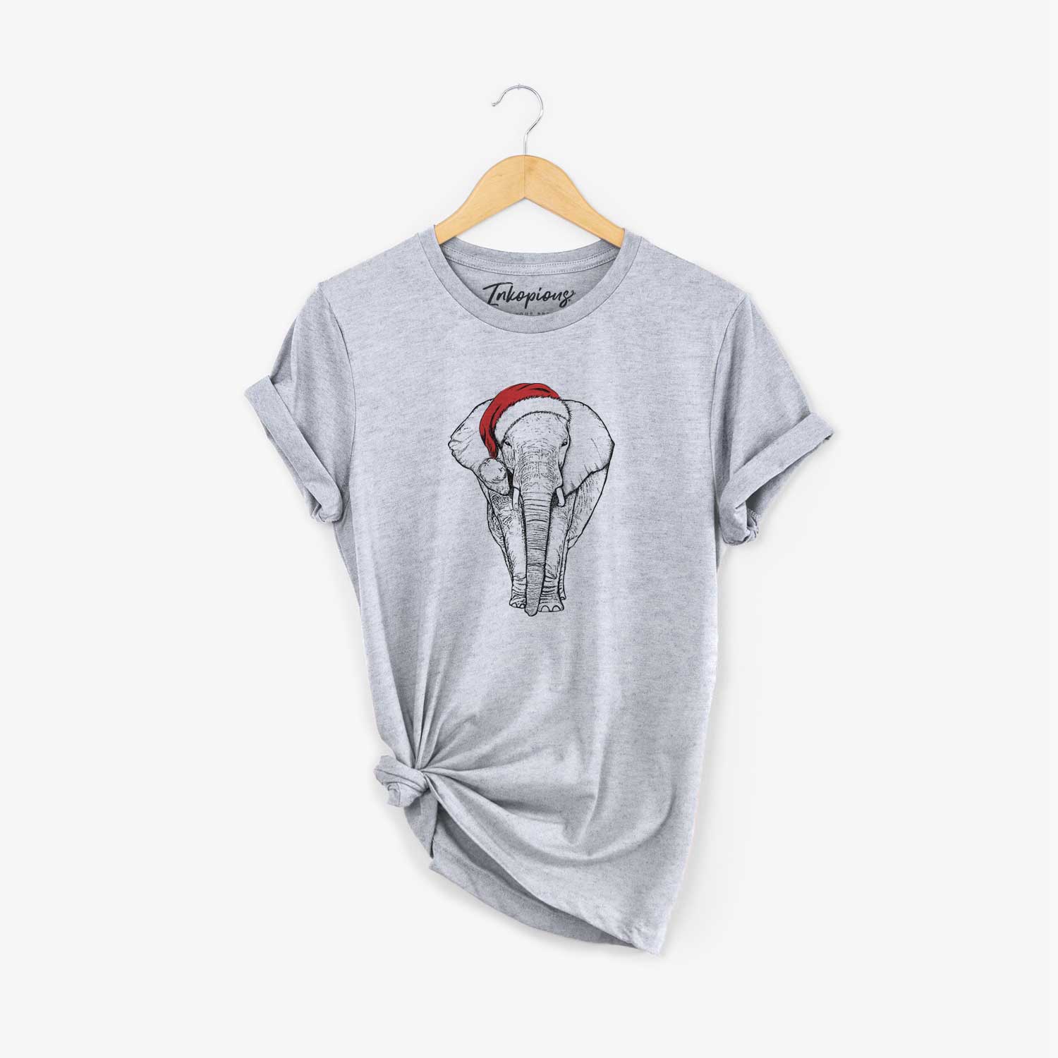 Santa Ella the Elephant - Unisex Crewneck