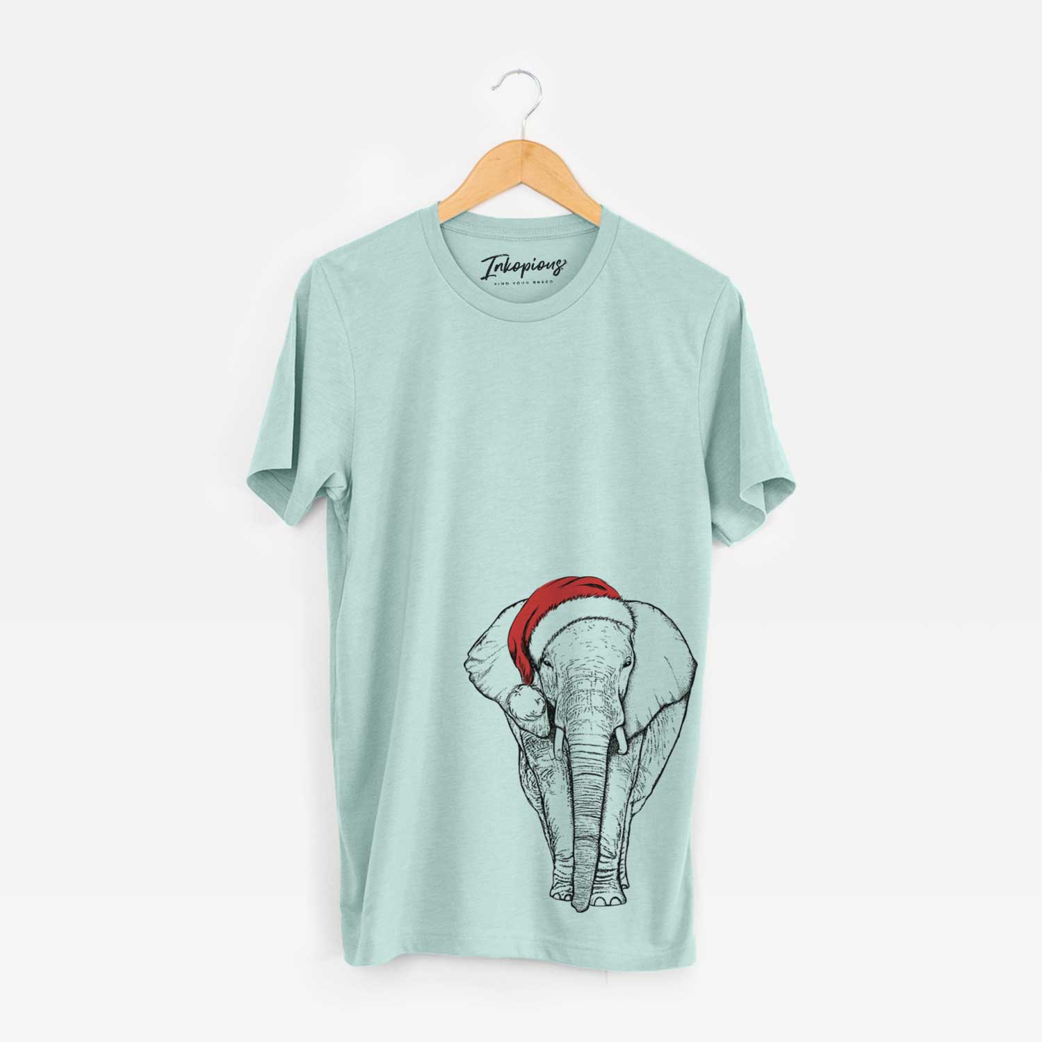 Santa Ella the Elephant - Unisex Crewneck