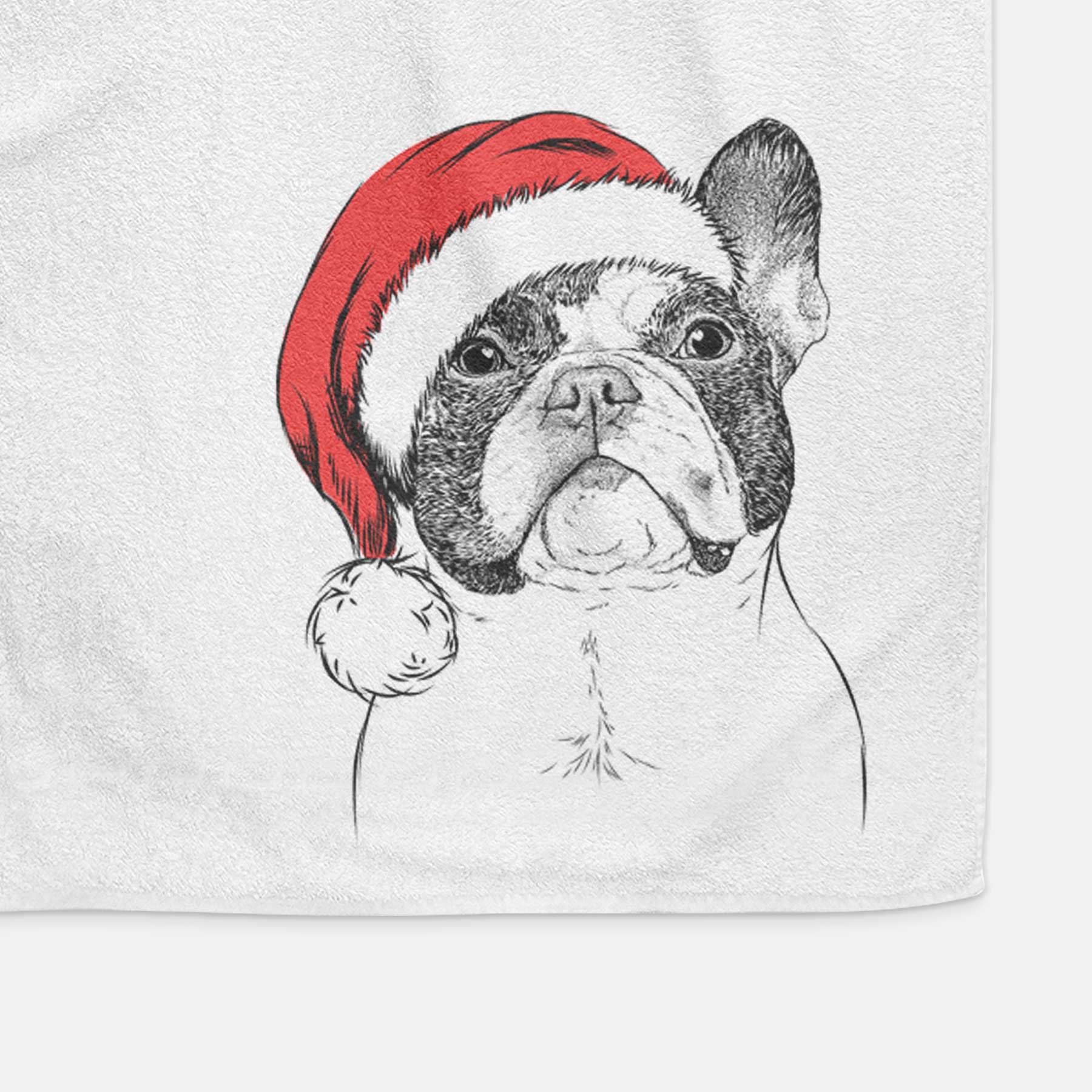 Ella the French Bulldog Decorative Hand Towel