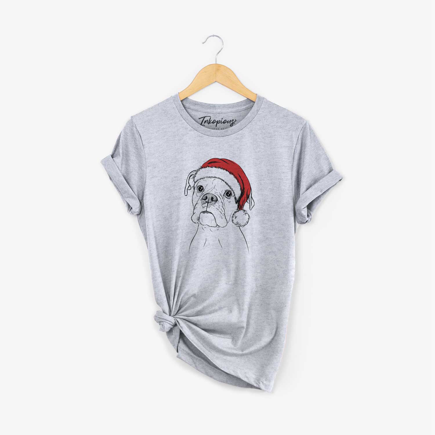 Santa Ellie the Boxer - Unisex Crewneck