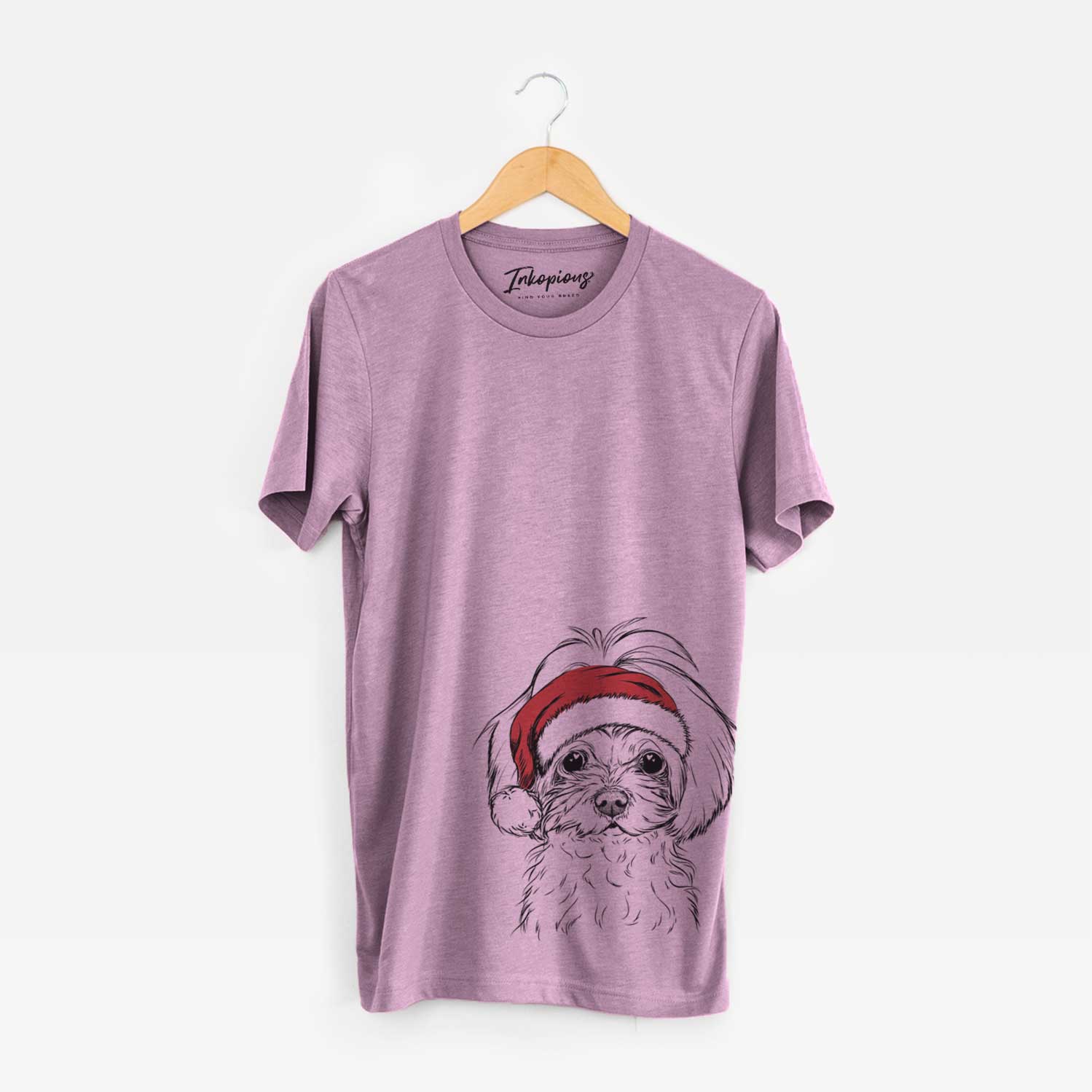 Santa Ellie the Maltese - Unisex Crewneck