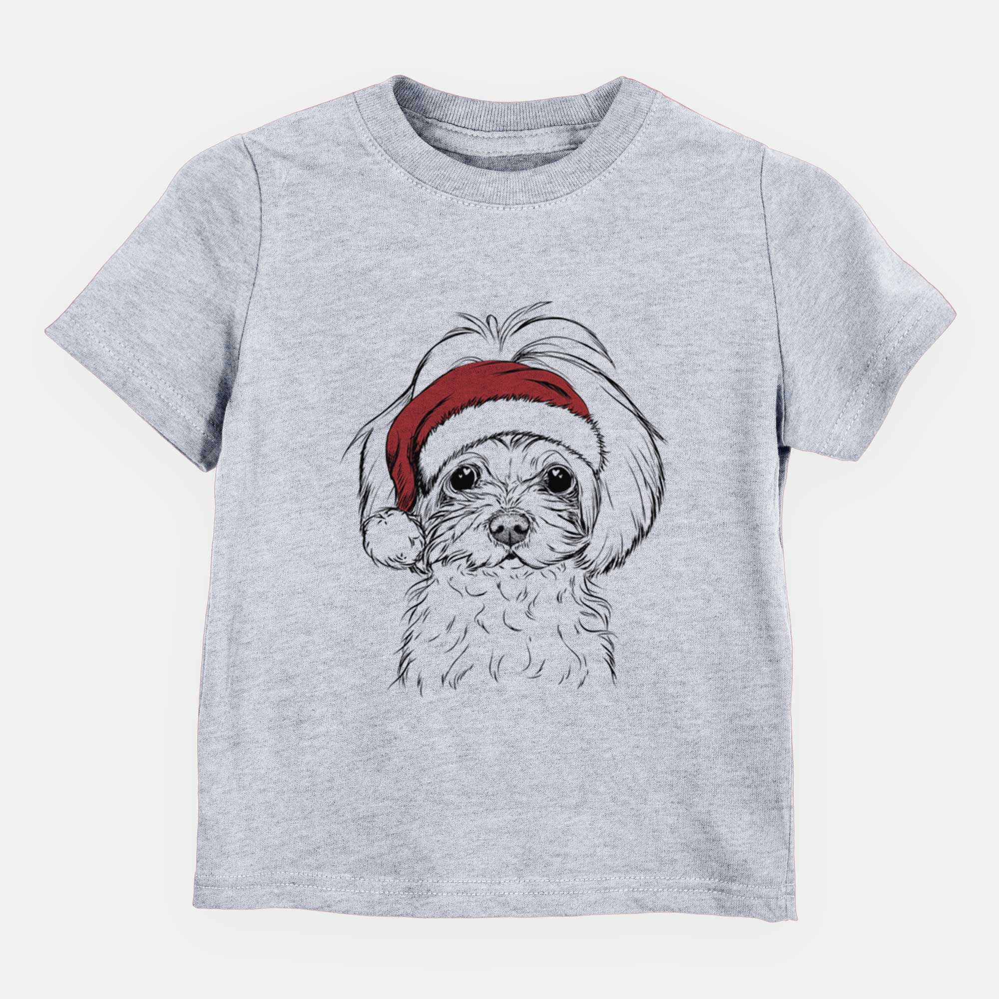 Santa Ellie the Maltese - Kids/Youth/Toddler Shirt