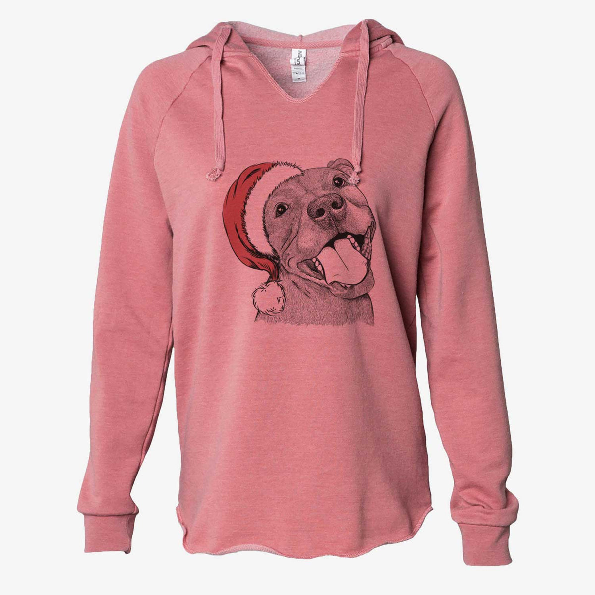 Eloise the Pitbull Mix - Cali Wave Hooded Sweatshirt