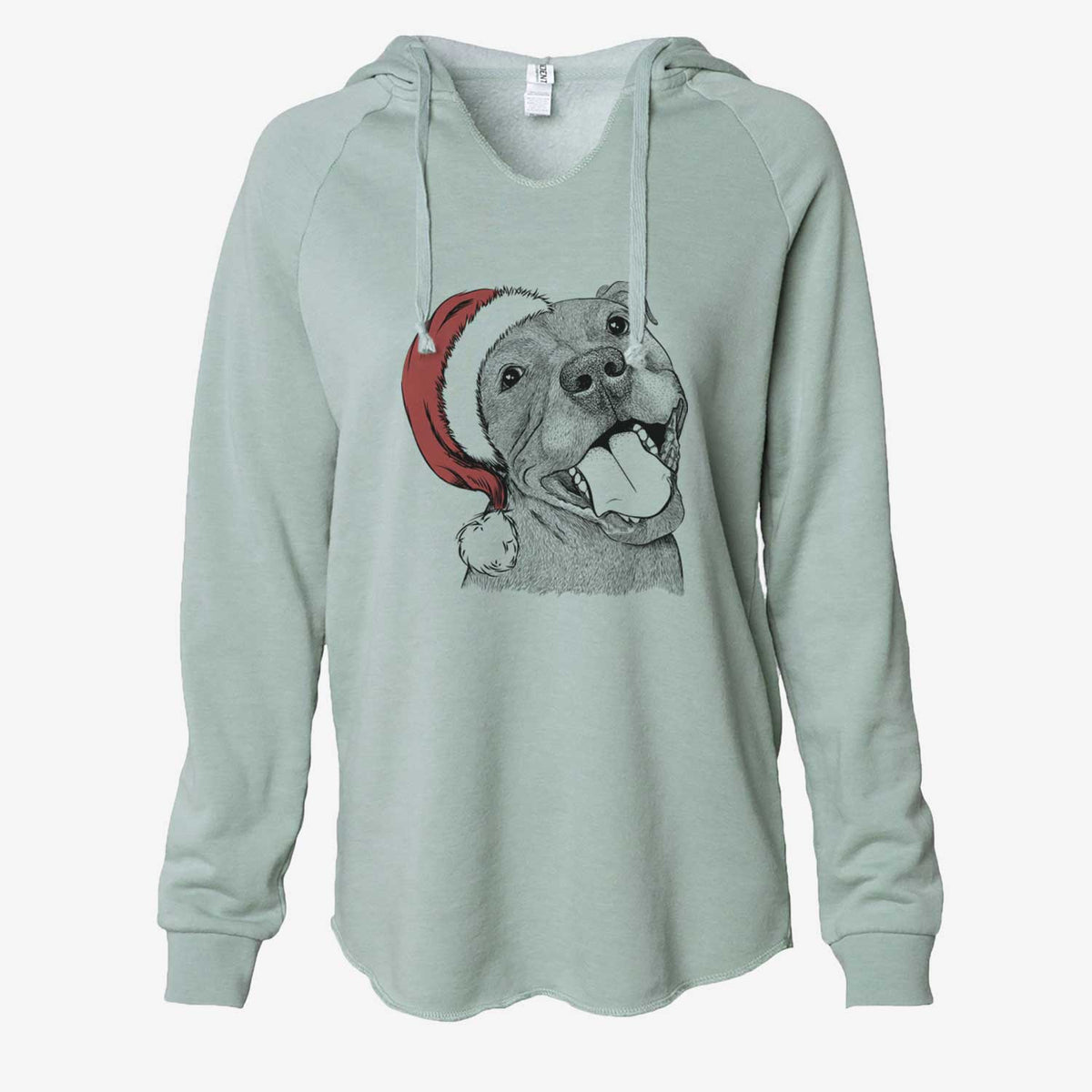 Eloise the Pitbull Mix - Cali Wave Hooded Sweatshirt