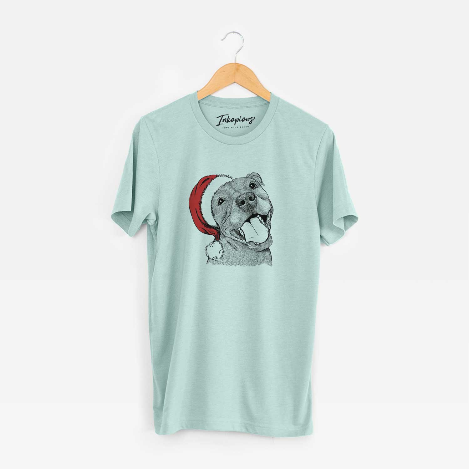 Santa Eloise the Pitbull Mix - Unisex Crewneck