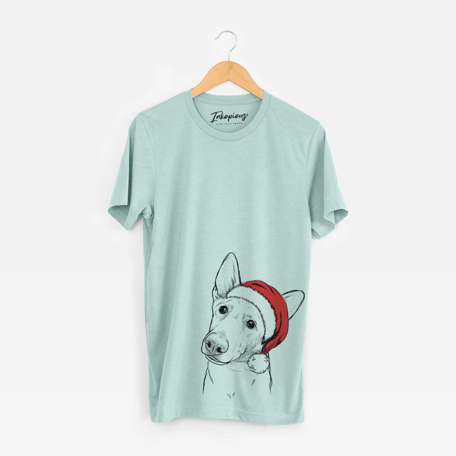 Santa Elsa the German Shepherd - Unisex Crewneck