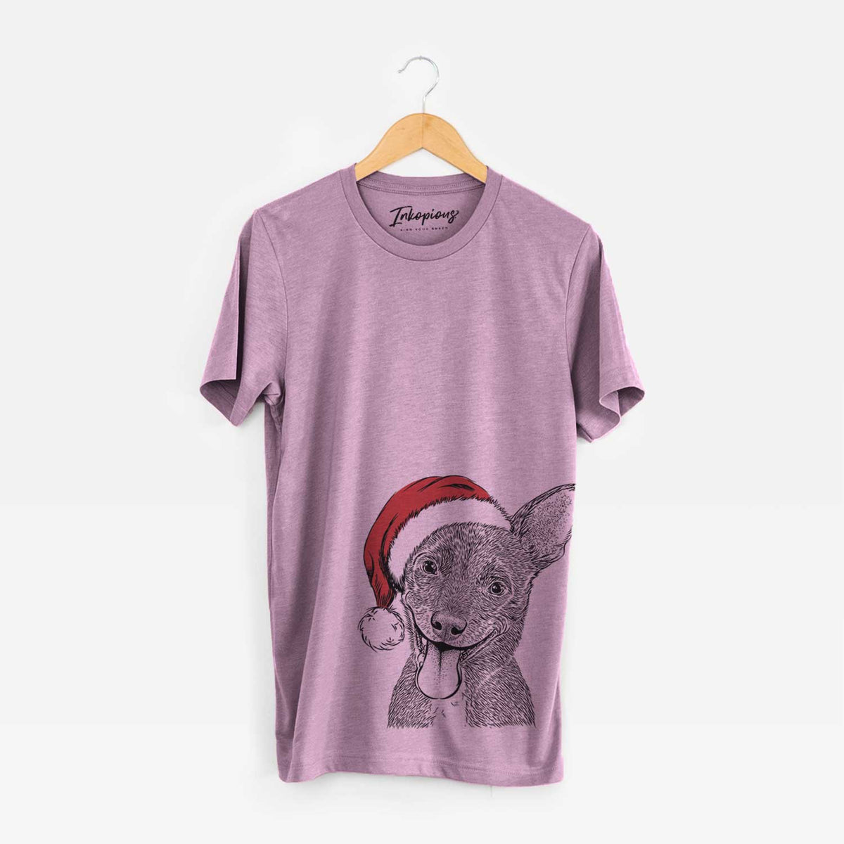 Santa Elvira the Terrier Mix - Unisex Crewneck