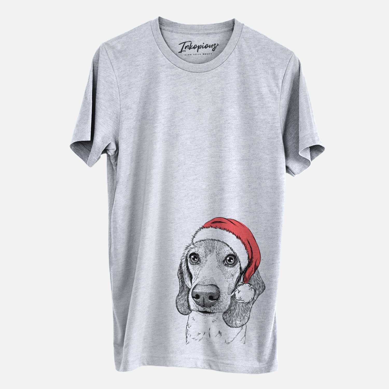 Santa Elvis the Bluetick Beagle - Unisex Crewneck