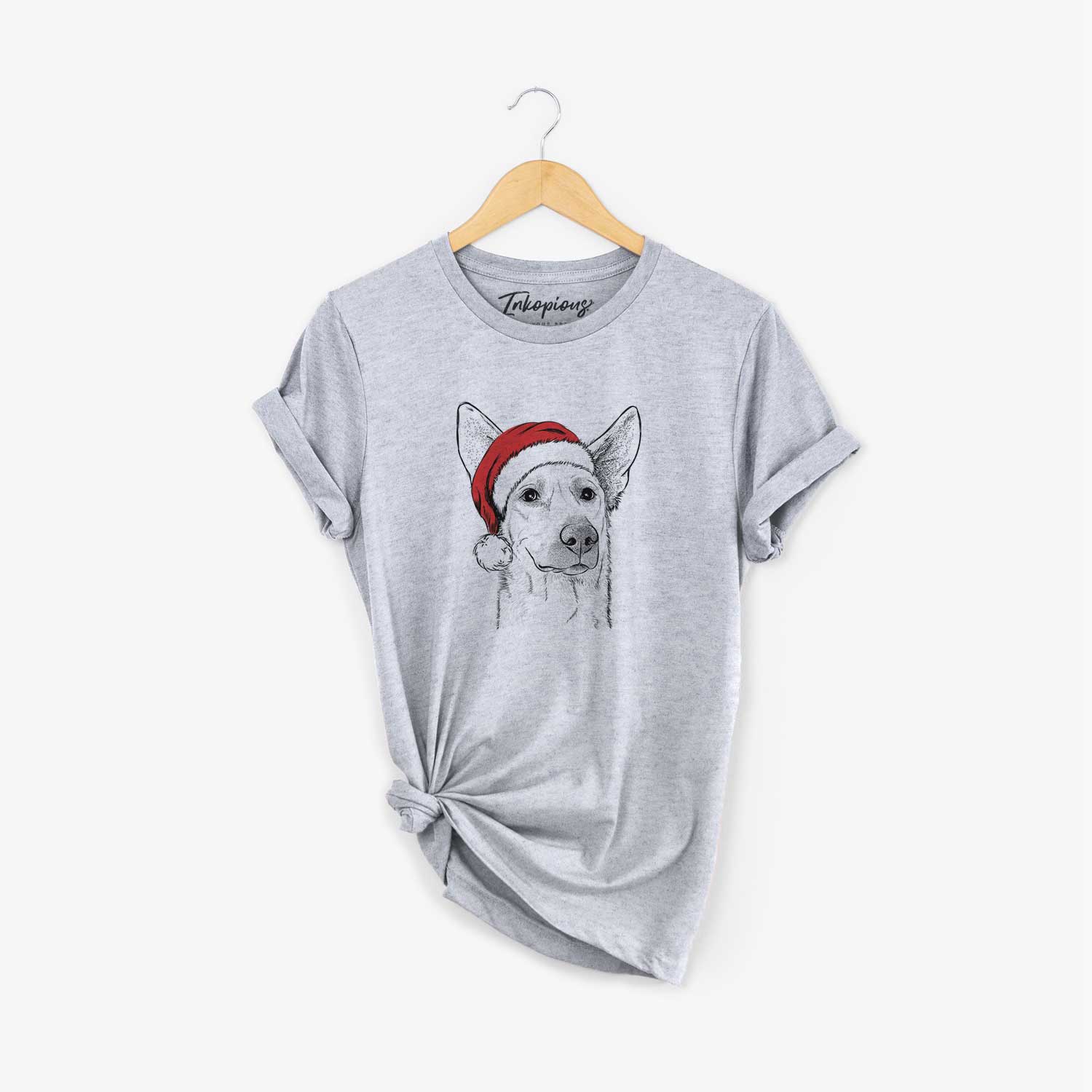 Santa Ember the Shepherd Mix - Unisex Crewneck