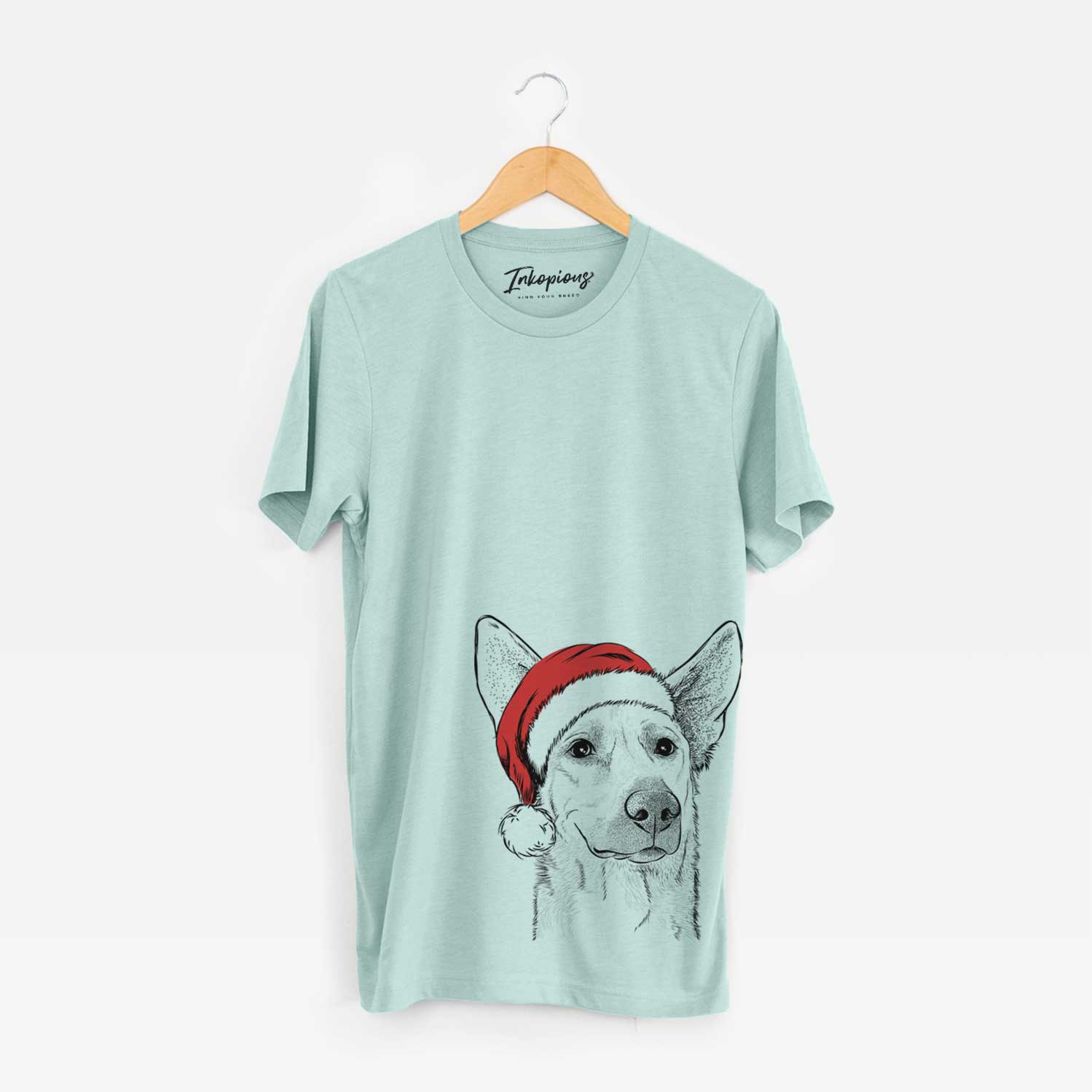 Santa Ember the Shepherd Mix - Unisex Crewneck
